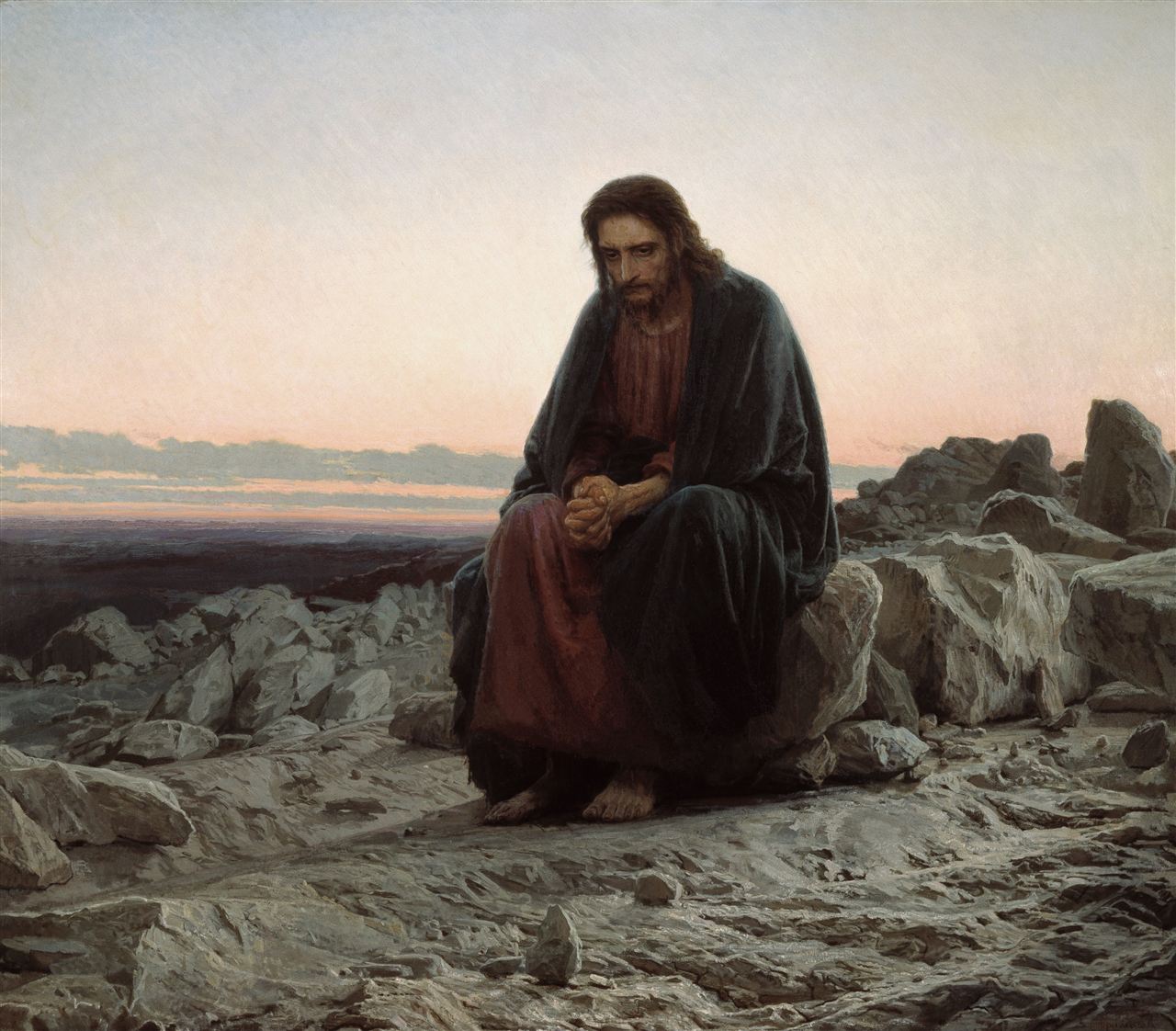 Ivan Kramskoj, Cristo nel deserto