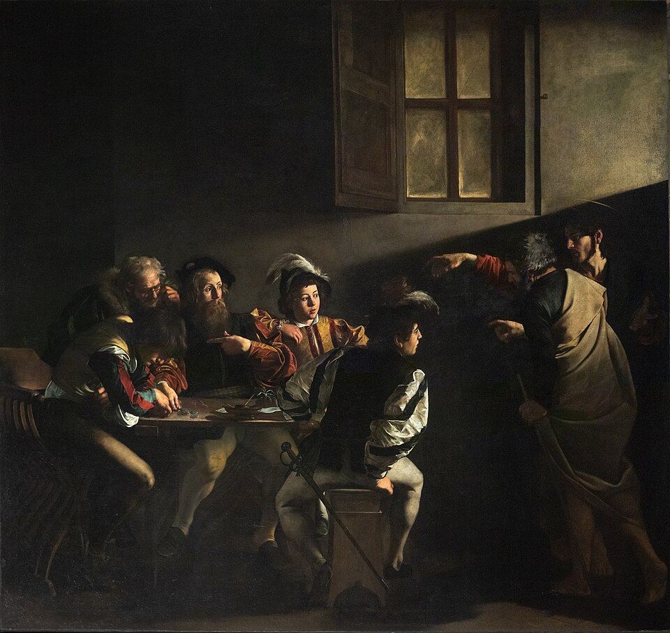 Caravaggio, Vocazione di San Matteo